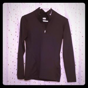 Black Nike Quarterzip